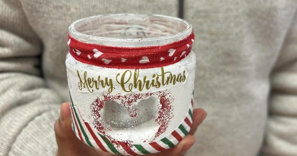 Weihnachtliche Teelichter